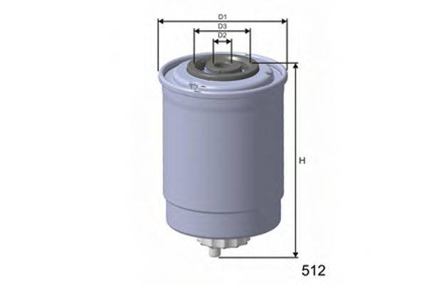 MISFAT M401 Паливний фільтр