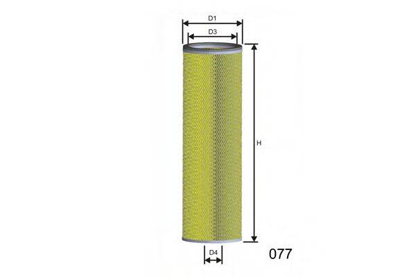 MISFAT R410 Повітряний фільтр