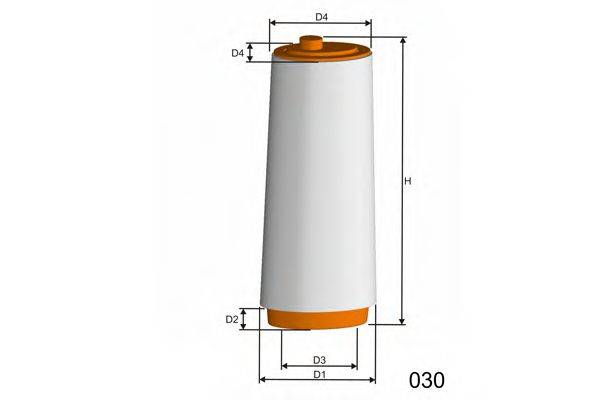 MISFAT R353 Повітряний фільтр