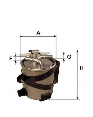 UNICO FILTER FI91201 Паливний фільтр