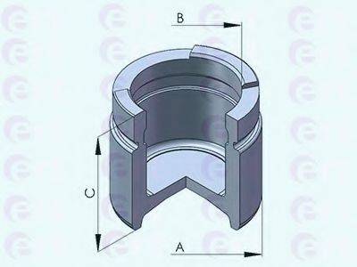 ERT 150847C Поршень, корпус скоби гальма