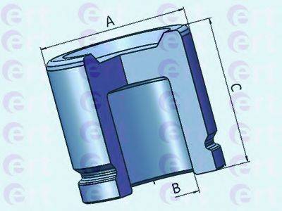 ERT 150968C Поршень, корпус скоби гальма