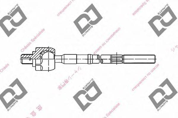 DJ PARTS DR1139 Осьовий шарнір, рульова тяга