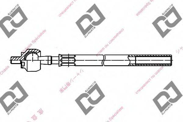 DJ PARTS DR1077 Осьовий шарнір, рульова тяга