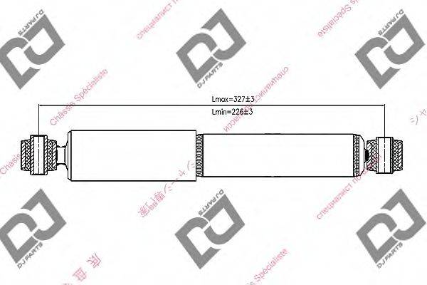 DJ PARTS DS1226GT Амортизатор