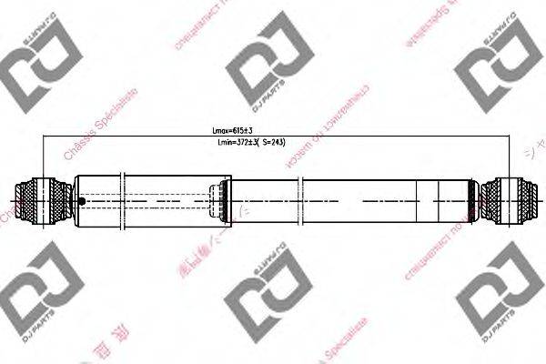 DJ PARTS DS1124GT Амортизатор