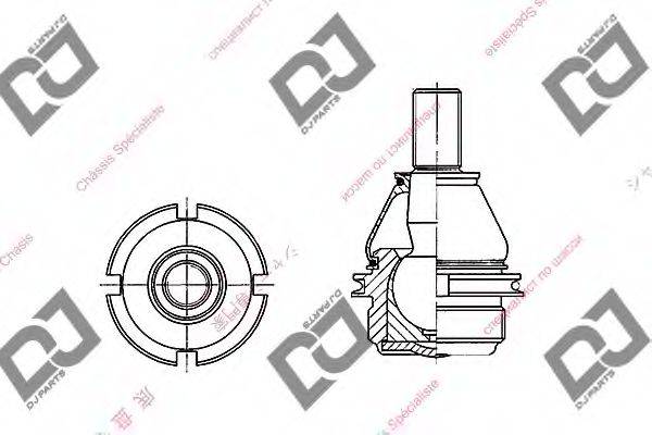 DJ PARTS DB1083 несучий / напрямний шарнір