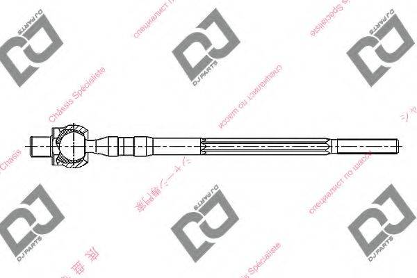 DJ PARTS DR1264 Осьовий шарнір, рульова тяга