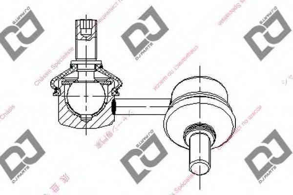 DJ PARTS DL1286 Тяга/стійка, стабілізатор