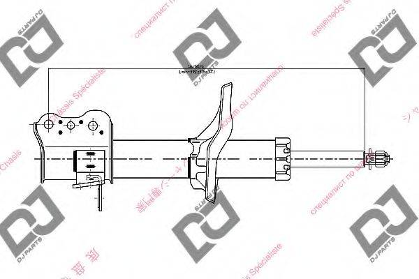 DJ PARTS DS2215GS Амортизатор