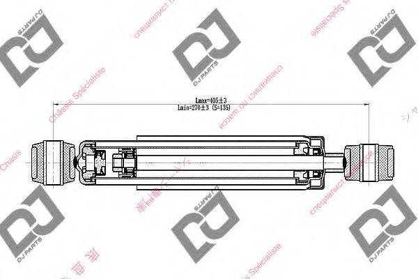 DJ PARTS DS1915GT Амортизатор