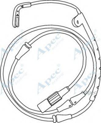 APEC BRAKING WIR5211 Покажчик зносу, накладка гальмівної колодки