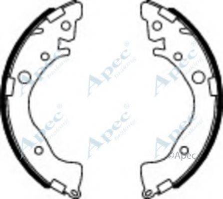 APEC BRAKING SHU794 Гальмівні колодки