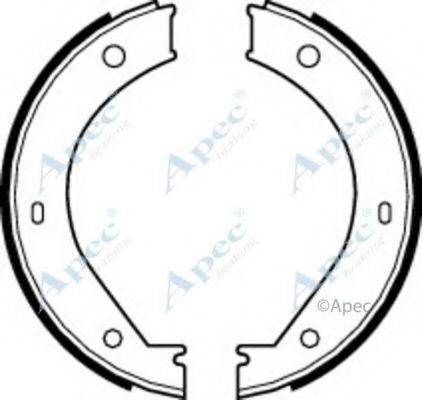 APEC BRAKING SHU486 Гальмівні колодки