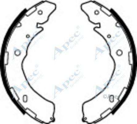 APEC BRAKING SHU772 Гальмівні колодки