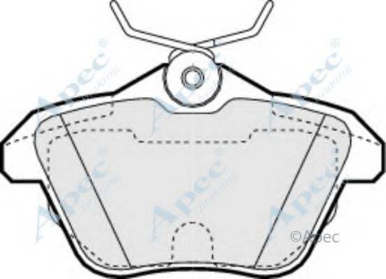 APEC BRAKING PAD1052