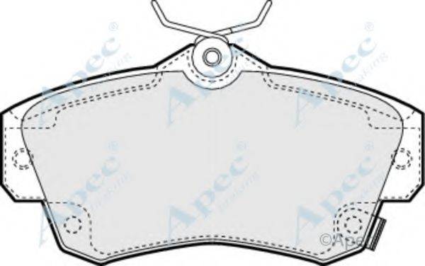 APEC BRAKING PAD1118