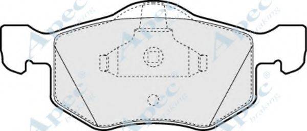 APEC BRAKING PAD1254
