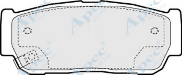 APEC BRAKING PAD1380