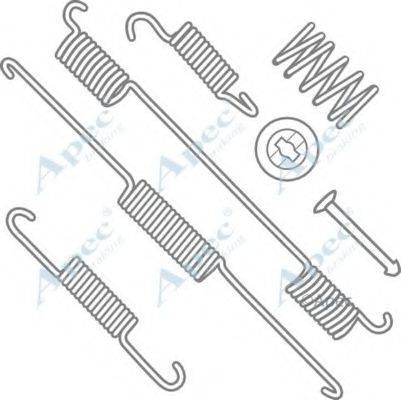 APEC BRAKING KIT2032 Комплектуючі, гальмівна колодка