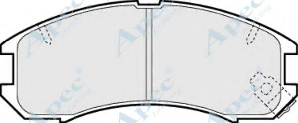 APEC BRAKING PAD640