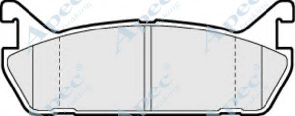 APEC BRAKING PAD683