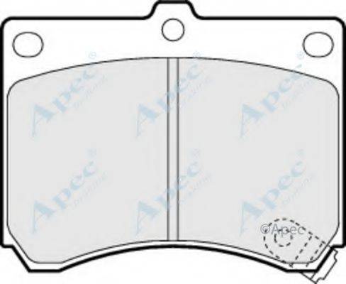 APEC BRAKING PAD687