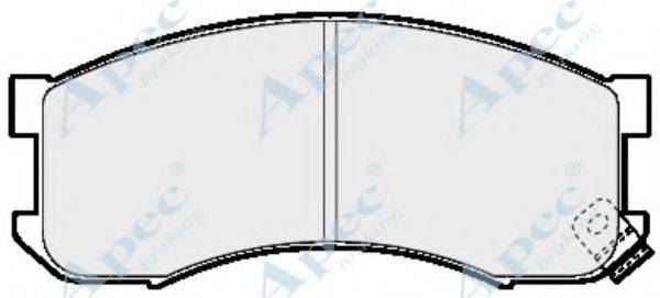 APEC BRAKING PAD841