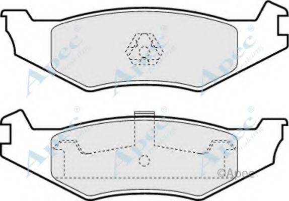 APEC BRAKING PAD1048