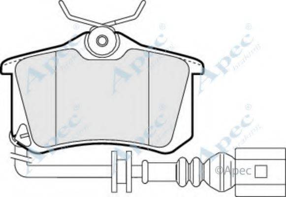 APEC BRAKING PAD1220