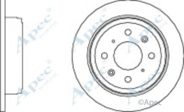 APEC BRAKING DSK257 гальмівний диск