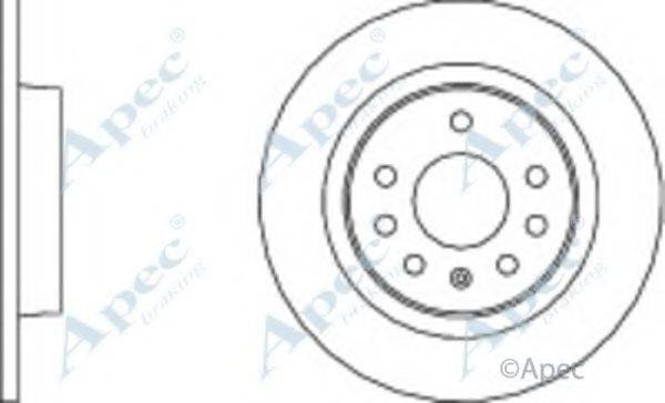 APEC BRAKING DSK2091 гальмівний диск