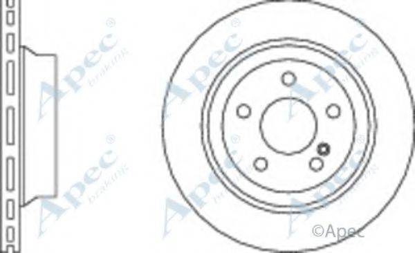 APEC BRAKING DSK2193 гальмівний диск