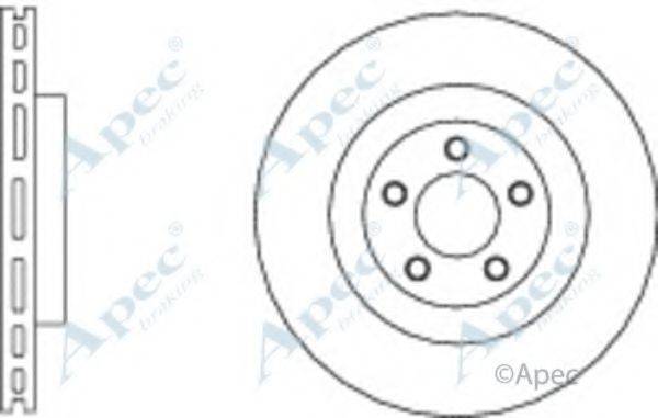 APEC BRAKING DSK2632 гальмівний диск