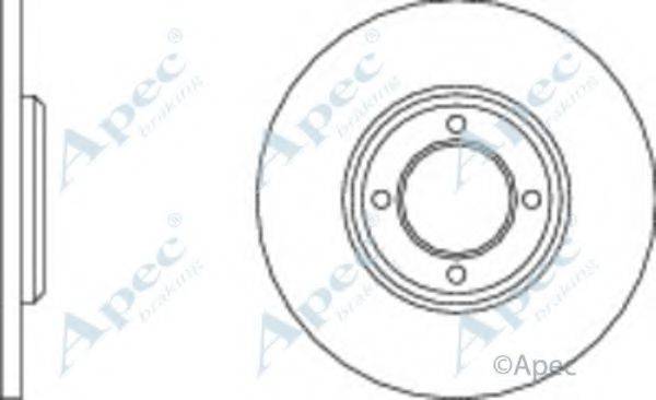 APEC BRAKING DSK264 гальмівний диск