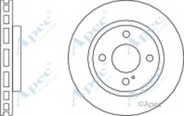 APEC BRAKING DSK2647 гальмівний диск