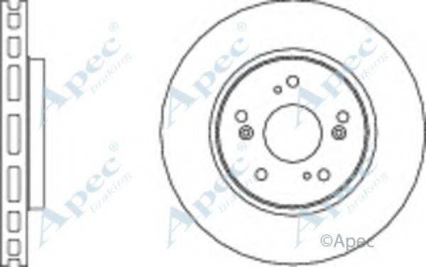 APEC BRAKING DSK2662 гальмівний диск