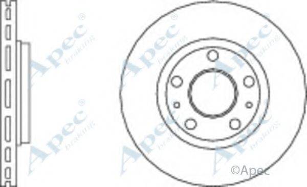 APEC BRAKING DSK2676 гальмівний диск