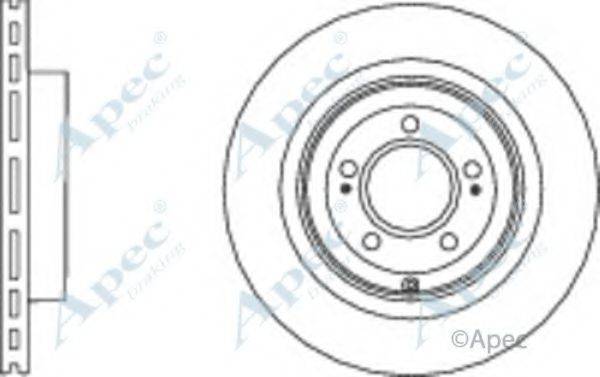 APEC BRAKING DSK2772 гальмівний диск