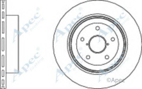 APEC BRAKING DSK2895 гальмівний диск