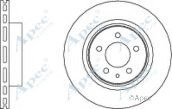 APEC BRAKING DSK2910 гальмівний диск