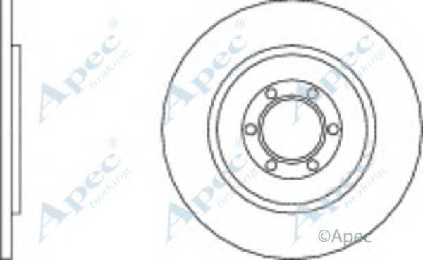 APEC BRAKING DSK292 гальмівний диск