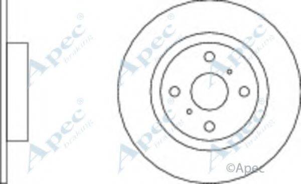 APEC BRAKING DSK342 гальмівний диск