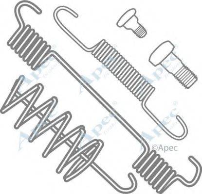 APEC BRAKING KIT2027 Комплектуючі, гальмівна колодка