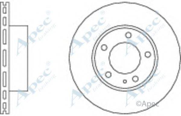 APEC BRAKING DSK624 гальмівний диск