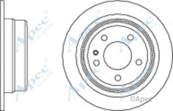 APEC BRAKING DSK789 гальмівний диск