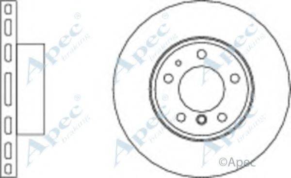 APEC BRAKING DSK920 гальмівний диск