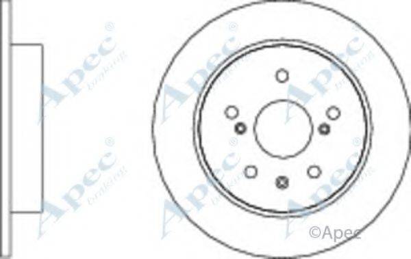 APEC BRAKING DSK2957 гальмівний диск