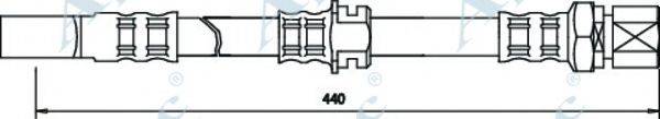 APEC BRAKING HOS3061 Гальмівний шланг