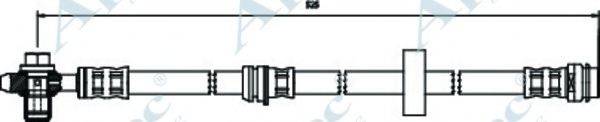 APEC BRAKING HOS3273 Гальмівний шланг